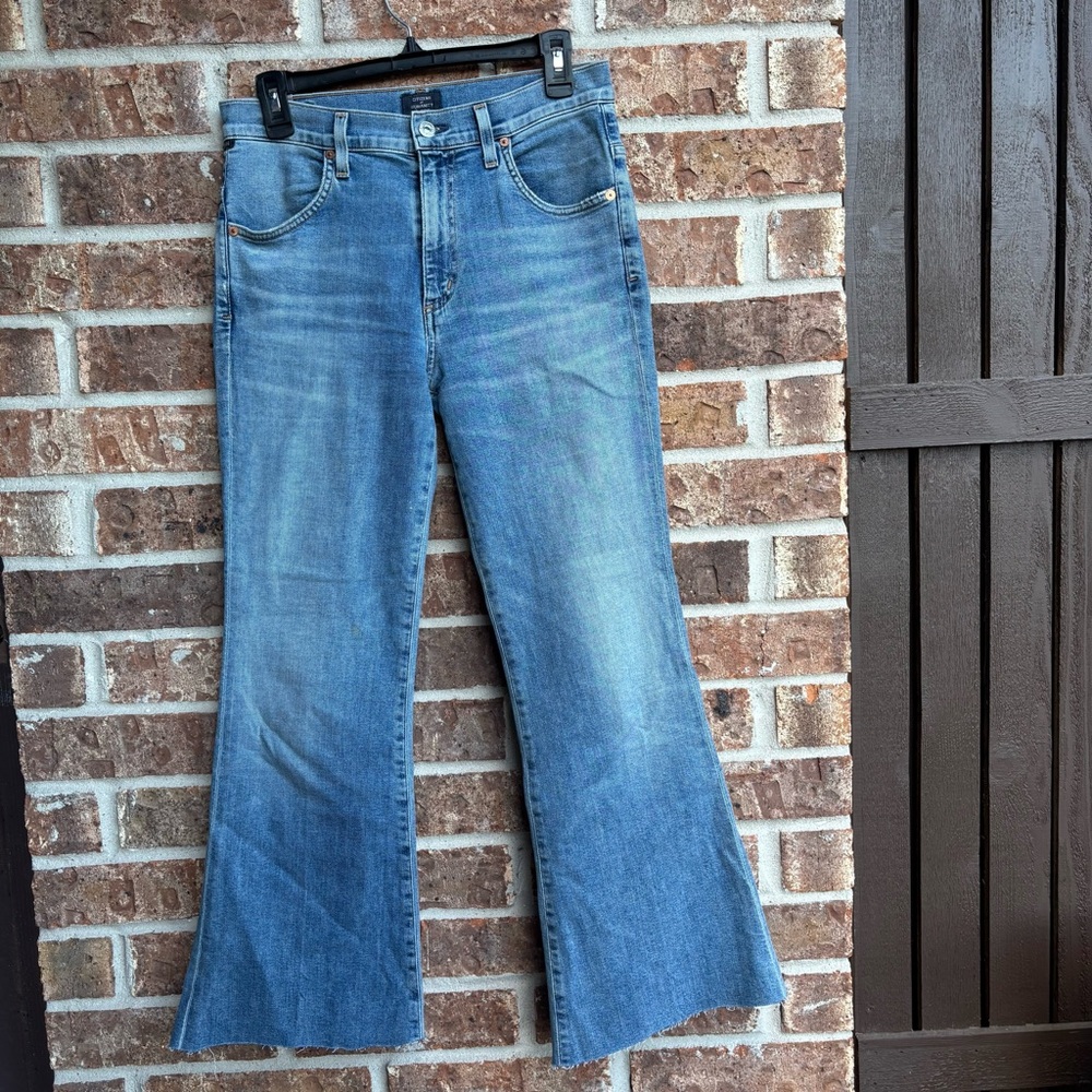 Citizens Of Humanity Chloe mid rise Light Blue Flare Jeans